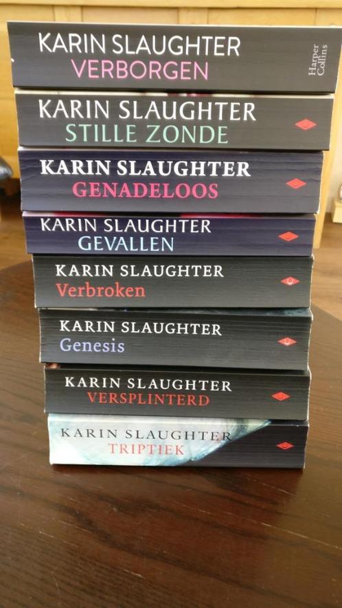 Karin Slaughter 19 boeken + Ongezien en Onbegrepen, Boeken, Thrillers, Gelezen, Nederland, Ophalen of Verzenden