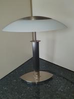 Tafellamp, lamp, bureaulamp, Holtkotter XL, vintage jaren 80, Ophalen, Glas, Vintage, Retro, Postmodern, modern, Minder dan 100 cm