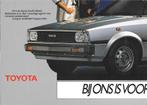 Vouwfolder Toyota Corolla Liftback, 1980, Ophalen of Verzenden, Nieuw, Toyota