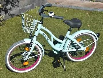Meisjesfiets Alpina Ocean 18" pastel Groen  ZGAN beschikbaar voor biedingen