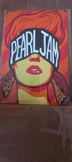 Pearl Jam Blikken Bord 20x30 cm, Verzamelen, Ophalen of Verzenden, Zo goed als nieuw