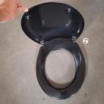 Toiletbril zwart wc-bril gebruikt goede staat, Ophalen of Verzenden, Gebruikt, Overige typen