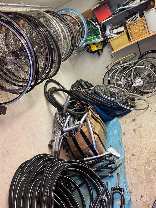 Fiets onderdelen Hoogezand, Fietsen en Brommers, Fietsaccessoires | Bagagedragers, Gebruikt, Ophalen of Verzenden