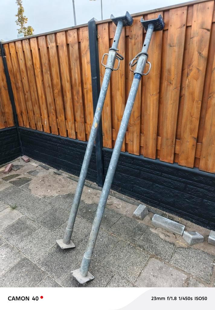 Steunpalen / Schoorpalen Bouw, Doe-het-zelf en Verbouw, Gereedschap | Handgereedschap, Gebruikt, Ophalen