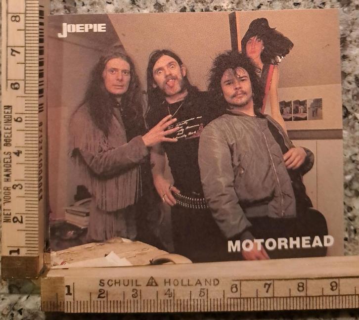 Vintage sticker Moterhead Joepie metal hardrock, Verzamelen, Stickers, Zo goed als nieuw, Overige typen, Ophalen of Verzenden