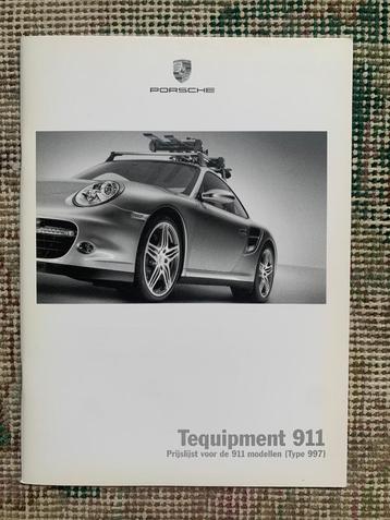 Nederlandse prijslijst Porsche 911 997 Tequipment 2006 Nieuw beschikbaar voor biedingen