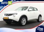 Nissan Juke 1.6 117 PK Acenta Connect Camera Navi Cruise Cli, Auto's, Nissan, Euro 5, Stof, Zwart, 4 cilinders