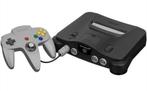 Te koop nintendo 64 met controler en 4 spellen, Spelcomputers en Games, Spelcomputers | Nintendo 64, Ophalen of Verzenden, Refurbished