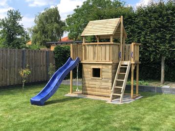 Schommel Speeltoestel Glijbaan Speeltoren Speelhuis