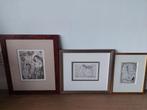 Ada Breedveld etsen gravures 3 verschillende werken, Antiek en Kunst, Ophalen
