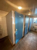 Sanitaire cabine wand met drie cabines, Doe-het-zelf en Verbouw, Sanitair, Ophalen, Gebruikt, Toilet