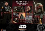 Star Wars Hot Toys - TMS056 Boba Fett And Throne, Ophalen of Verzenden, Zo goed als nieuw, Actiefiguurtje