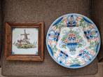 MAKKUM bord en tegel., Antiek en Kunst, Ophalen of Verzenden
