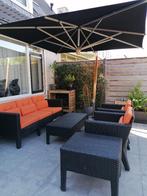 Borek parasol, Tuin en Terras, Parasols, Ophalen, Gebruikt, Kantelbaar, 2 tot 3 meter