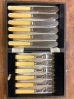 Firth Staybrite dessertbestekset in originele foudraal, Antiek en Kunst, Ophalen of Verzenden