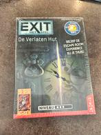 Exit Escaperoom spel: De Verlaten Hut (nooit gespeeld), Drie of vier spelers, Ophalen of Verzenden, Nieuw
