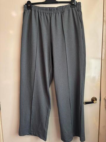 Shoeby grijs broek pantalon wide leg wijde pijp XXL 48 50  beschikbaar voor biedingen