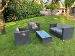Compacte loungset, Tuin en Terras, Tuinsets en Loungesets, Ophalen, 4 zitplaatsen, Kunststof, Gebruikt