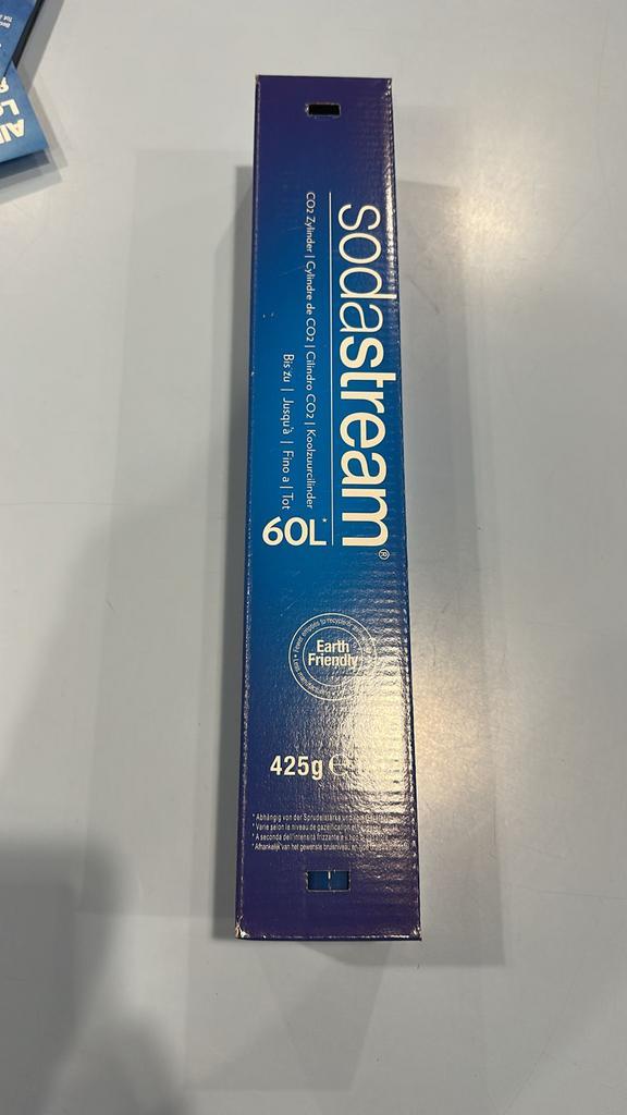 SodaStream CO2 Cilinder - Blauw - Nieuw!, Witgoed en Apparatuur, Bruiswatermachines, Nieuw, Ophalen of Verzenden
