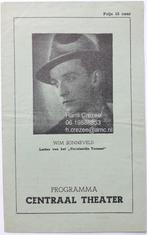 zoek oud programma Centraal Theater Wim Sonneveld 1943 1944, Gelezen, Verzenden, Wim Sonneveld, Toneel