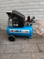 Abac LT 24 compressor, Doe-het-zelf en Verbouw, Compressors, 6 tot 10 bar, Ophalen of Verzenden, Zo goed als nieuw, Minder dan 200 liter/min