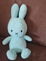 NIJNTJE TURQUOISE CORDUROY KNUFFEL IN NETTE STAAT, Kinderen en Baby's, Speelgoed | Knuffels en Pluche, Ophalen of Verzenden, Zo goed als nieuw