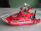 Playmobil; brandweerboot, boomhut, motor, piraten, boot, tra, Ophalen, Gebruikt