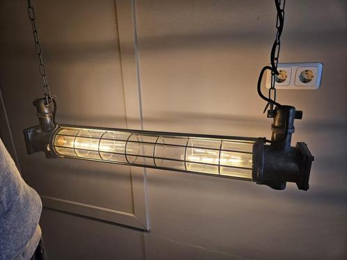 VTWonen Hanglamp Tube/ Buislamp, Huis en Inrichting, Lampen | Hanglampen, Zo goed als nieuw, Minder dan 50 cm, Glas, Metaal, Ophalen