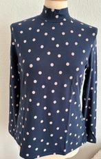 Marks & Spencer d.blauw/beige pulli/shirt, 42, Blauw, Maat 42/44 (L), Ophalen of Verzenden, Zo goed als nieuw