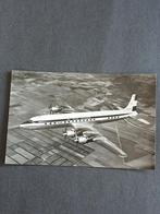 KLM , DC- 7c ,  Seven Seas, Verzamelen, Ophalen of Verzenden, Zo goed als nieuw, Kaart, Foto of Prent