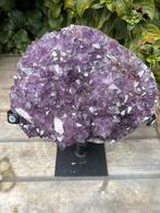 Prachtige Amethist cluster op Standaard 7 kg, Ophalen of Verzenden, Mineraal