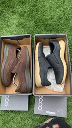 2 paar “ECCO SUEDE INSTAPPERS” maat 41. In goede staat, Ophalen of Verzenden, Zo goed als nieuw, Bruin, Loafers