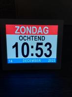 Dementie klok, Ophalen of Verzenden, Zo goed als nieuw, Digitaal, Overige typen