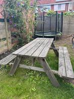 Houten Picknicktafel, Ophalen, Gebruikt, Rechthoekig, Hout