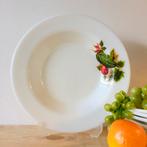 Set van 6 Vintage Diepe Borden J A J Opaalglas England, Huis en Inrichting, Keuken | Servies, Verzenden, Nieuw, Glas, Bord(en)