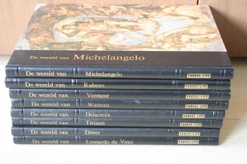 8x De wereld van kunstenaars van Parool/Life, Boeken, Kunst en Cultuur | Beeldend, Zo goed als nieuw, Schilder- en Tekenkunst
