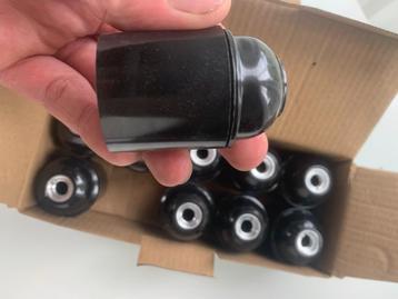 Doosje 10 stuks zwarte bakeliet look fittingen E27 beschikbaar voor biedingen