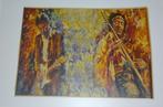 Schilderij Eric Clapton & Jimi Hendrix, Ophalen of Verzenden
