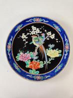 Prachtig bord decor vogels, porselein, China midden 20e eeuw, Antiek en Kunst, Ophalen of Verzenden