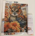Diamond Painting Uil 30x40 cm rond Nieuw, Hobby en Vrije tijd, Knutselen, Ophalen of Verzenden, Nieuw, Knutselwerk
