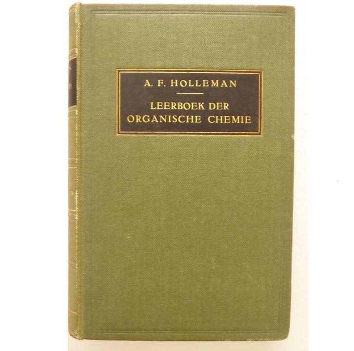 A.F. HOLLEMAN LEERBOEK DER ORGANISCHE CHEMIE, Boeken, Wetenschap, Gelezen, Natuurwetenschap, Ophalen of Verzenden