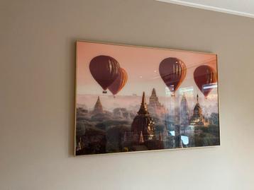 Schilderij met luchtballonnen in Bagan, Myanmar beschikbaar voor biedingen