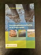Duurzame Gebiedsontwikkeling en Omgevingswet, Ophalen of Verzenden, Zo goed als nieuw, Maatschappij en Samenleving, Nederland