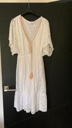 Nieuw witte Ibiza jurk stretch S/M, Wit, Nieuw, Ophalen of Verzenden, Maat 36 (S)