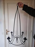 Mooie ijzeren kroonluchter voor kaarsen, Huis en Inrichting, Lampen | Kroonluchters, Ophalen