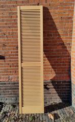 3x Louvre luiken beukenhout bijna gratis transport, Overige typen, Minder dan 200 cm, Ophalen of Verzenden, Zo goed als nieuw