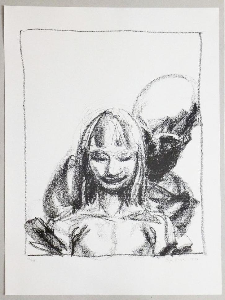 Zeven handgesigneerde litho's 'Tod und Leben' - Sofie Busch, Antiek en Kunst, Kunst | Litho's en Zeefdrukken, Ophalen of Verzenden