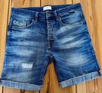 Zara jeans/ korte broek - Blauw denim - maat 38 / Small, Zara, Blauw, W32 (confectie 46) of kleiner, Ophalen of Verzenden