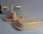 Tupperware Exclusief tafelsetje olie-azijn-peper-zout, Huis en Inrichting, Keuken | Tupperware, Ophalen of Verzenden, Zo goed als nieuw