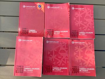 Yvert&Tellier Catalogi 2003/04 - Europa met Frankrijk beschikbaar voor biedingen